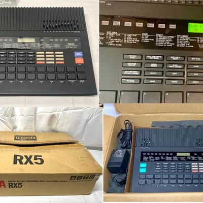 Yamaha RX5 Digital Rhythm Programmer 1986 TIME CAPSULE CLEAN WITH BOX