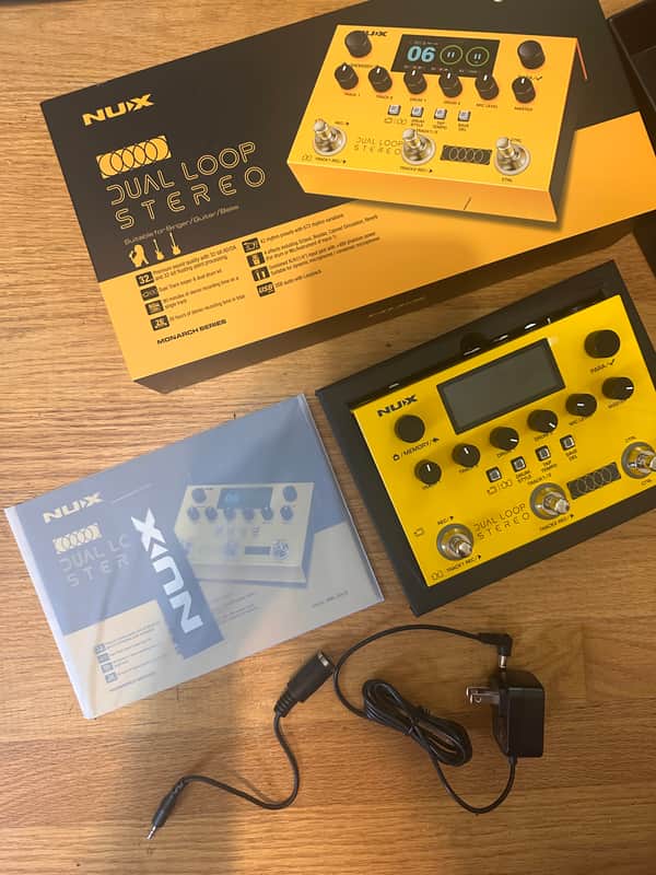 NuX Dual Loop Stereo 2026 - Yellow image 1