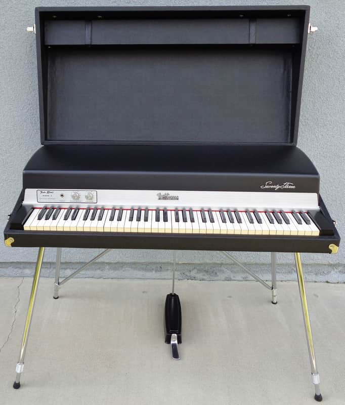 1974 Fender Rhodes MK-I Stage 73 - Pro-Serviced w/Restoration - very desirable year image 1