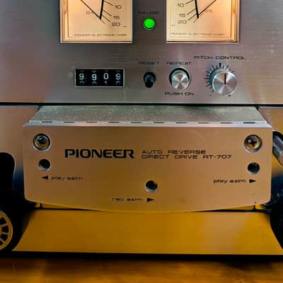 Pioneer RT-707 - [EXCELLENT!] -- Refurbished ($260!), original take-up reel, Maxell 7" tape included image 4