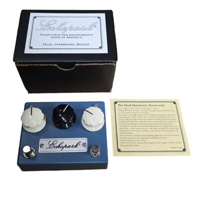 Used Echopark Dual Harmonic Boost Pedal - Signed - w/Box image 1