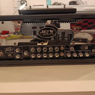 Peavey JSX Joe Satriani Signature 120-Watt Guitar Head 2000s - Chrome image 2