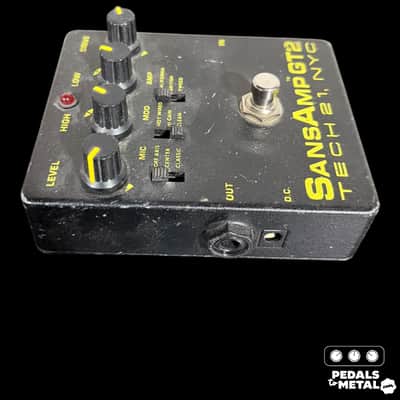 Tech 21 SansAmp GT2 1993 - Present - Black X9617 image 2