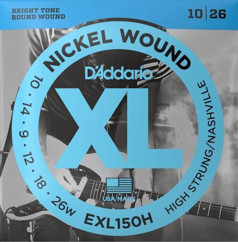 D'Addario EXL150H Nickel Wound Electric Guitar Strings, High-S...