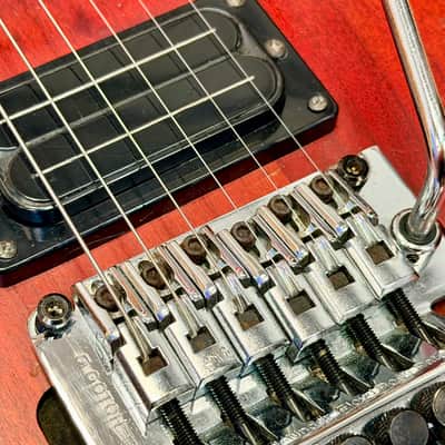 🔥1994🔥 Washburn N2 Nuno Bettencourt~ Korea Padauk Red + Gotoh + Bill Lawrence! image 4