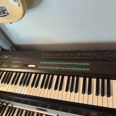 Yamaha DX7 Programmable Algorithm Synthesizer 1983 - 1987 - Black