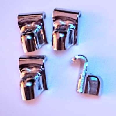UNMARKED VINTAGE STYLE HOOP CLAWS - CHROME - FREE SHIP TO CUSA! image 3