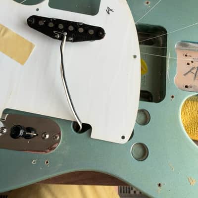 Immagine Fender MIM Standard Telecaster 2001 - Blue Agave Fender hardshell case included ★Playthrough video available★ - 24