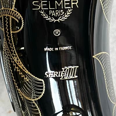Selmer Paris Serie III Tenor Saxophone 1998 - Black Lacquer image 5