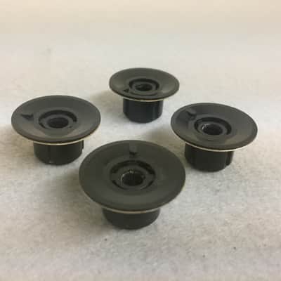 Gibson Silver Skirt Amp Knob 60's-70's - Black/Silver image 5