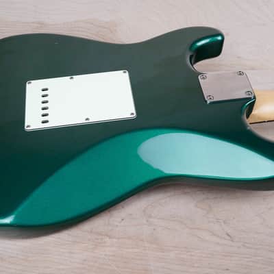 Fender MIJ Hybrid '60s Stratocaster 2017 Sherwood Green Metallic Made in Japan w/ Bag image 12