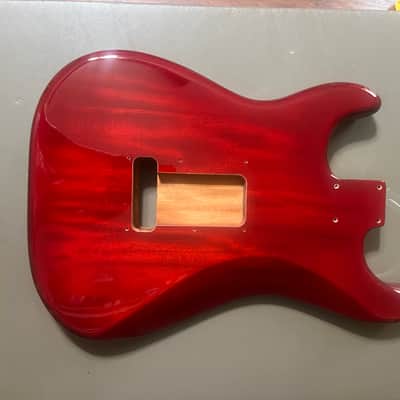 Fender Player II Strat Series BODY Chambered Mahogany Trans Cherry Burst image 2