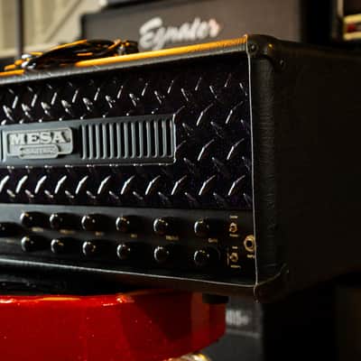 Mesa/Boogie Single Rectifier Series 2 Solo Head – Custom Blue Galaxy Faceplate – Excellent Condition image 4
