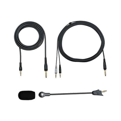 Audio-Technica ATH-GDL3 - Open-Back Gaming/Streaming Headphones with Removable Microphone - Black image 5