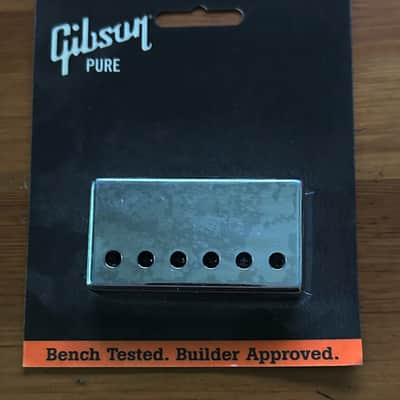 Gibson PRPC-015 Bridge Humbucker Cover 2010s - Chrome image 1
