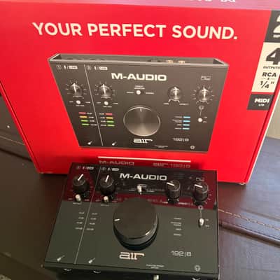 M-Audio AIR 192|8 USB Audio / MIDI Interface 2019 - 2020 - Black image 1