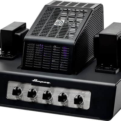 Ampeg PF-20T Portaflex 20-Watt Tube Bass Amp Head - Black image 3