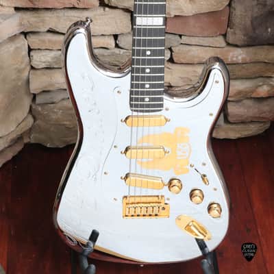 1993 Fender Custom Shop 90’th Anniversary of Harley Davidson Motorcycles Stratocaster image 2