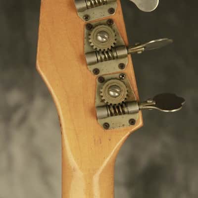 RARE 1960's Ampeg SSB-1 short scale Bass original TURQUOISE!!! image 17
