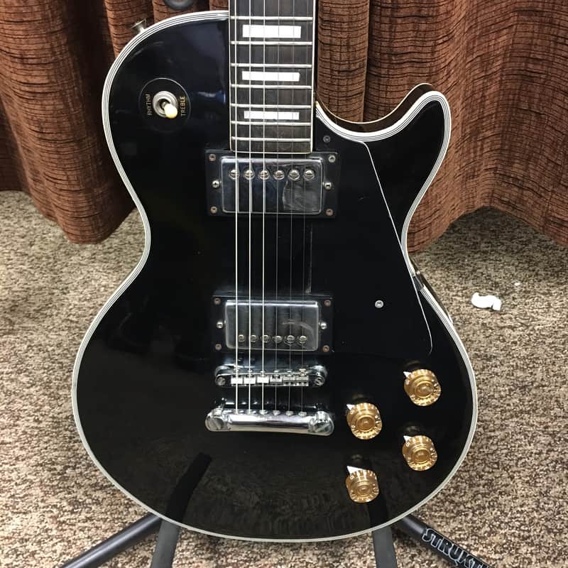 Magnum Vintage 1970's Les Paul Custom Copy Black Beauty Japan