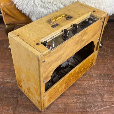 1960 Gibson Ranger GA20T Vintage Tweed 1x12 6V6 Made In USA Tube Guitar Combo Amplifier! image 4