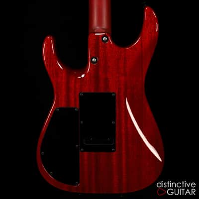 Tom Anderson Guitarworks Arc Angel Player - Transparent Cherry - 24.75 & Mahogany image 12