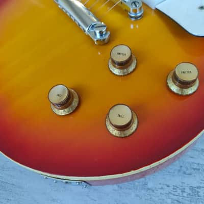 1970's Frister Japan Les Paul Standard (Cherry Sunburst) | Reverb