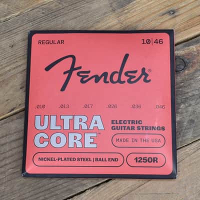 Fender Ultracore Guitar Strings- Nickel Plated Steel- Bullet End- 4250R Gauges .010-.046 image 1