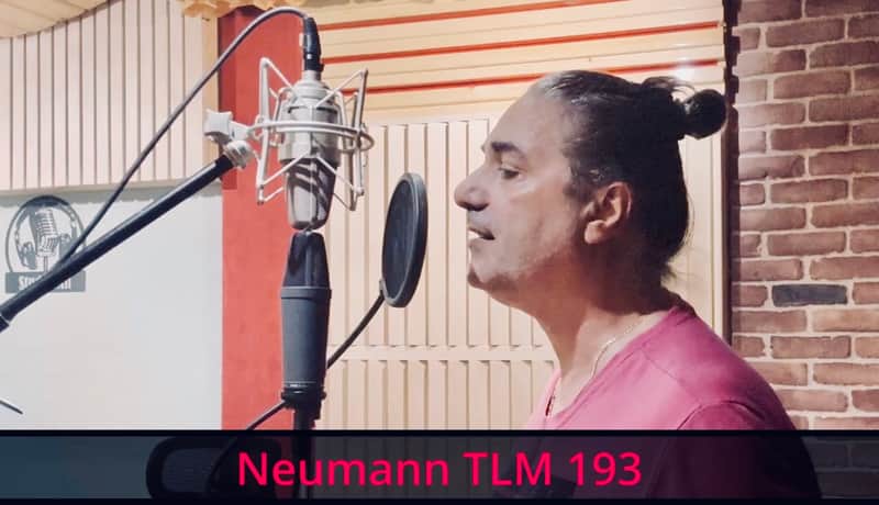 Neumann TLM 193 mt Large Diaphragm Cardioid Condenser Microphone 2010s - Matte Black image 1