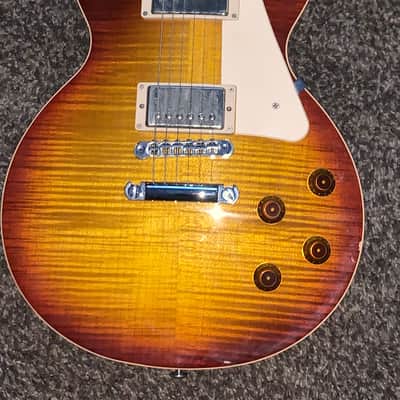 2016 Gibson Les Paul Standard flame top electric guitar made in the usa Hardshell case image 4