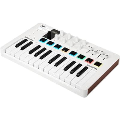 Arturia MiniLab 3 USB Controller (White) image 2