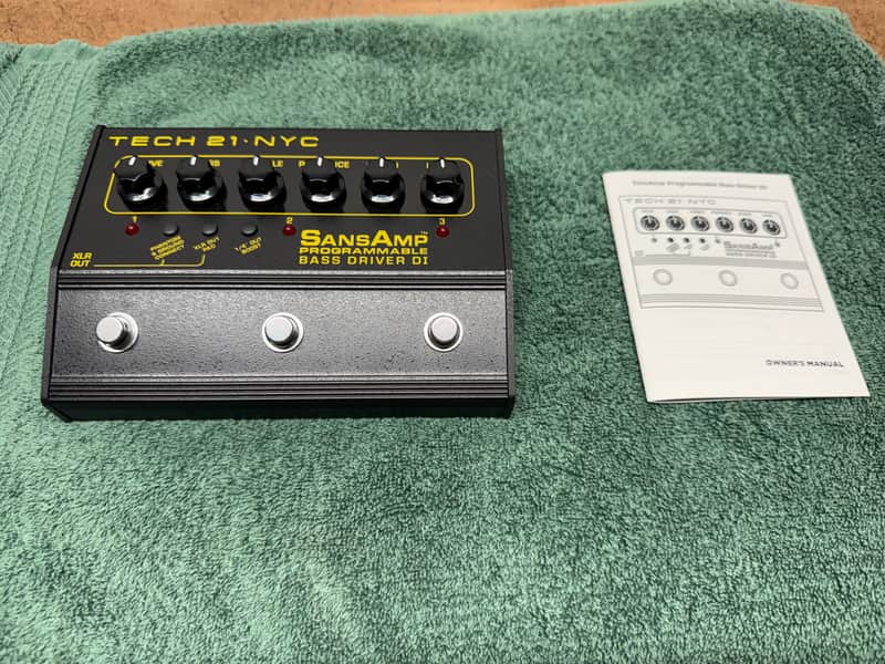 Tech 21 Sansamp Programmable Bass Driver