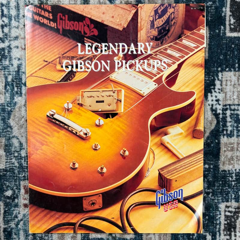 1991 Gibson Legendary Gibson Pickups Catalogue! E18-1 image 1