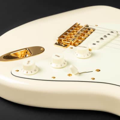 2019 Fender Made in Japan Traditional '60s Daybreak Stratocaster - Olympic White | MIJ Limited Edition 1 / 250 Custom Shop Pickups Obsidian Wire Blender Gotoh Locking Tuner image 17