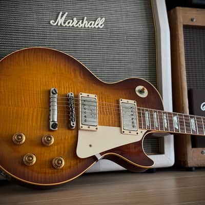 Gibson Custom Shop Billy Gibbons "Pearly Gates" Les Paul Std. VOS "Holy Grail" Ltd. Run! Serial: #BG145 nur 3,92kg!  2009 - VOS Pearly Gates Burst image 20