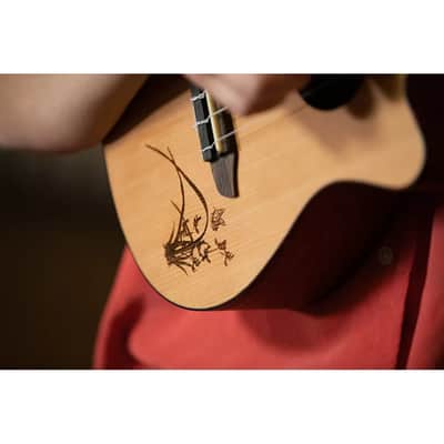 Ortega Bonfire Series Concert Acoustic-Electric Ukulele image 15
