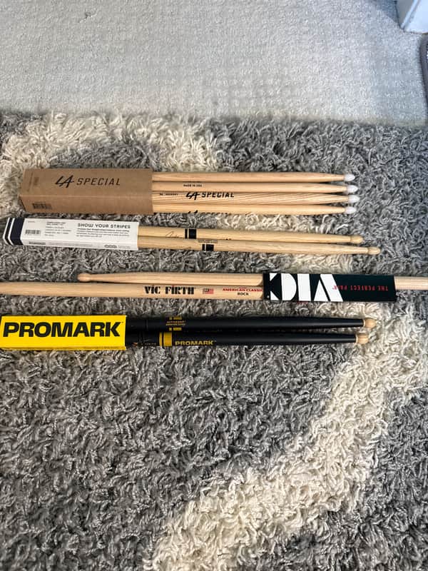 Pro-Mark PW747W + others. Lot of NEW Drum sticks! image 1