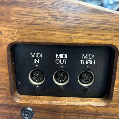 Oberheim OB-8 61-Key 8-Voice Synthesizer 1983 - Blue with Wood Sides image 19