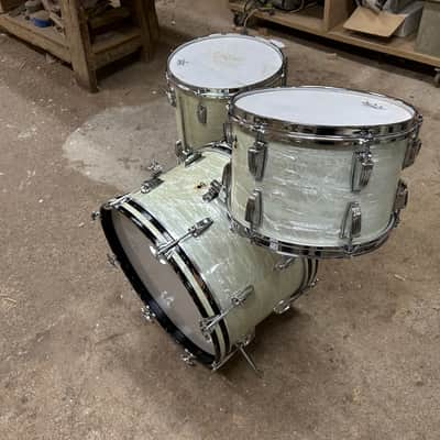 Ludwig Special factory request 1959 - White marine pearl Bild 3