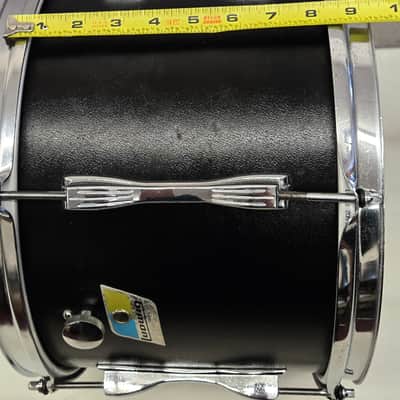 Vintage Ludwig 6 Piece 70s Black Panther Drum Set Shell Kit 26/13/14/15/16/18" image 4