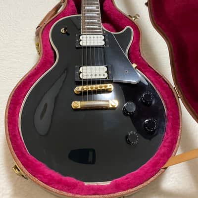 Cool Z Les Paul Custom Type heelless Deep Joint Circle Fretting System Ebony Made in Japan image 2
