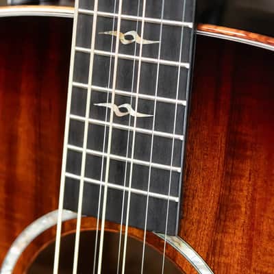 Taylor Catch Custom #44 C24e Grand Auditorium Baritone-8 8-String Acoustic/Electric Guitar - Figured Blackwood with Hardshell Case image 16