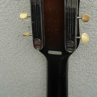 Extremely Rare Vintage Minty 1948 Gibson National Aristocrat 1110  Arch Top Jazz Guitar Video image 5