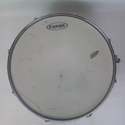 Ludwig Steel Rocker 8Lug Snare Drum 80s 5x14"Vintage Chrome Black/White #814113 image 9