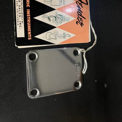Fender Stratocaster Neck Plate 1957 - 1958 image 5