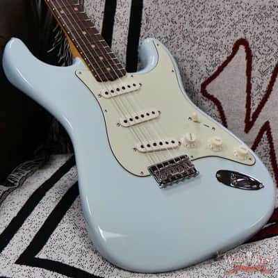Fender Custom Shop Vintage Custom '59 1959 Hardtail Stratocaster Time Capsule Package Faded Aged Sonic Blue 7.25 LBS image 8