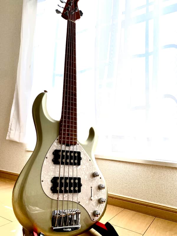 Ernie Ball Music Man StingRay Special 5 HH with Roasted Maple Fretboard 2018 - Present - Ghostwood image 1