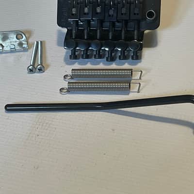 2010's Era Used FRT-01000 1000 Series Licensed Floyd Rose Black Guitar Tremolo Bridge & Arm image 2