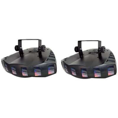 (2) Chauvet Derby X DMX-512 Multi Colored LED Light Effects, DJ Party Lighting image 13