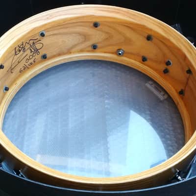 Craviotto Ash Solid Shell Snare Drum 2000 - Natural Ash image 4